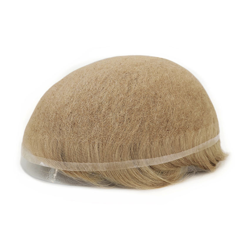 KA006 Men Toupee-Lace Base-FRENCH LACE