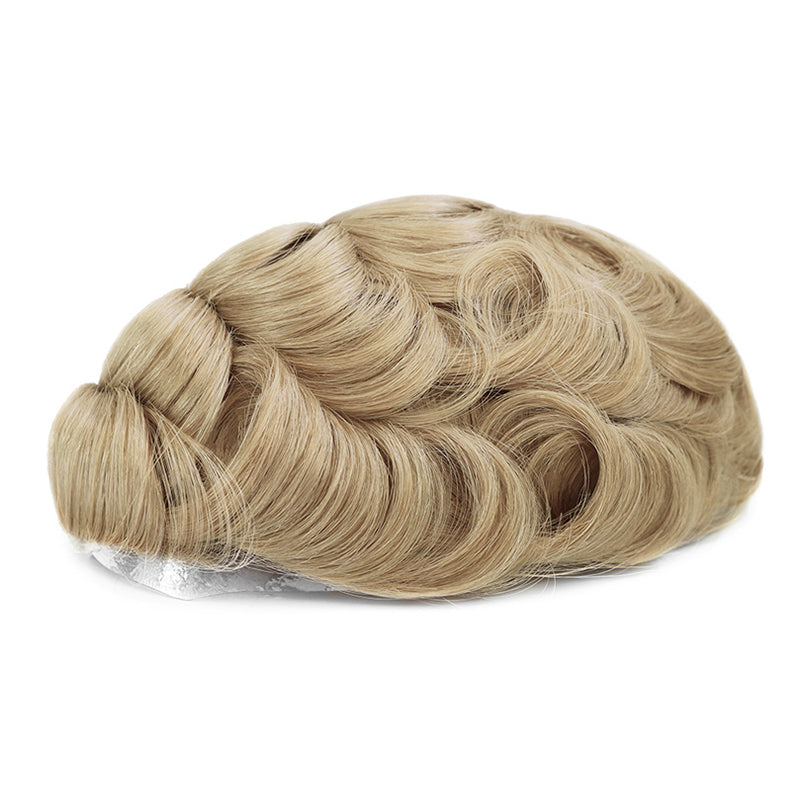 KA006 Men Toupee-Lace Base-FRENCH LACE
