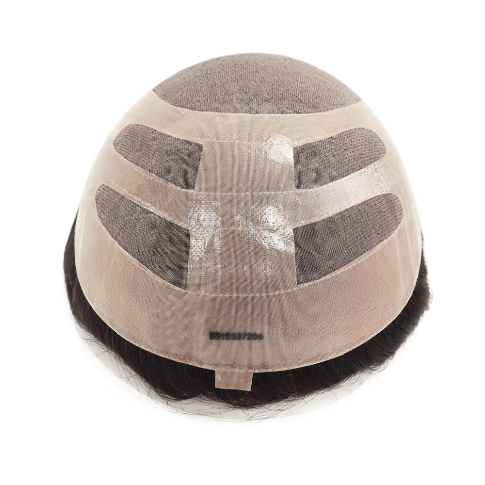 KA019 Men Toupee-Monofilament