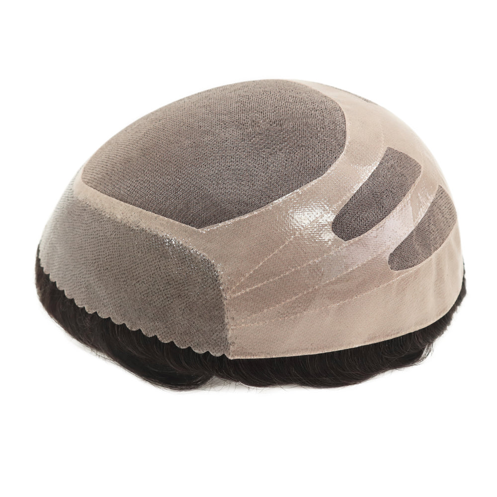 KA019 Men Toupee-Monofilament