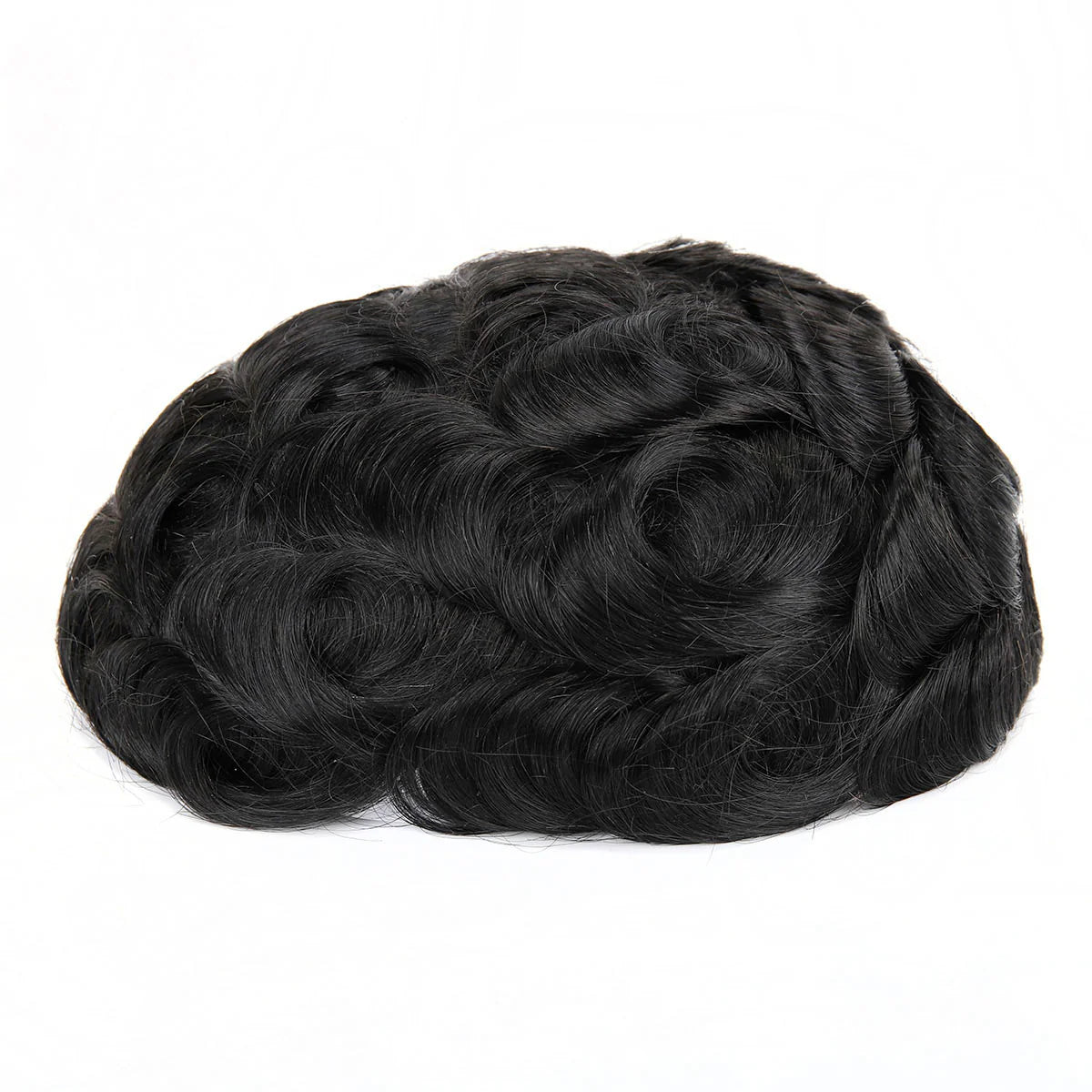 KA025 Men Toupee Lace Base French Lace Front and Top with Skin Base