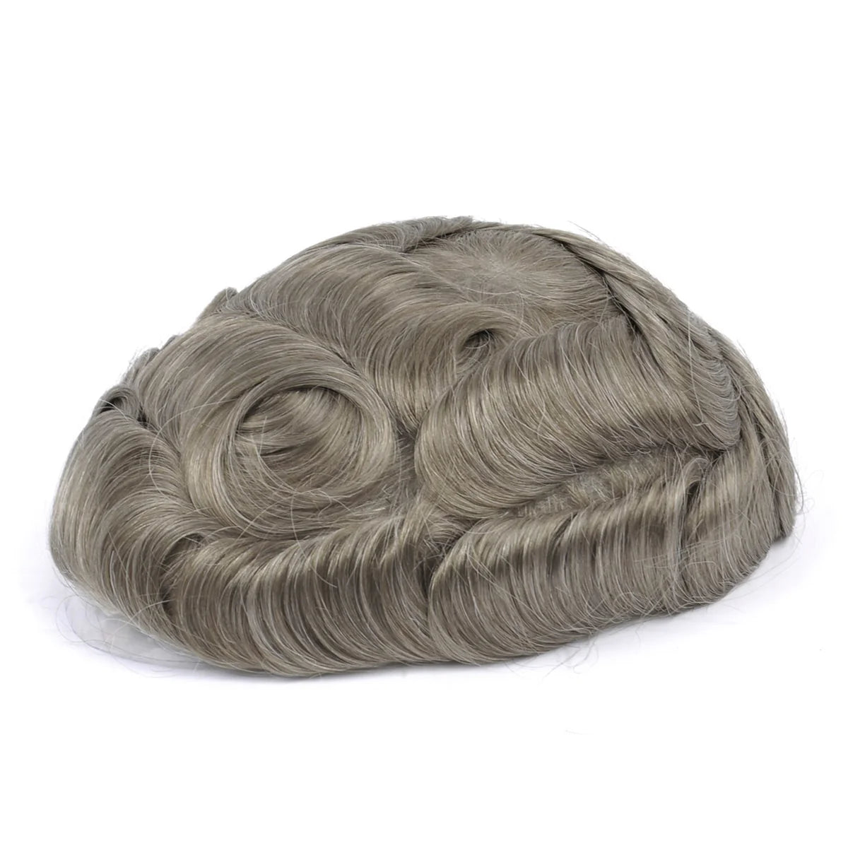 KA025 Men Toupee Lace Base French Lace Front and Top with Skin Base