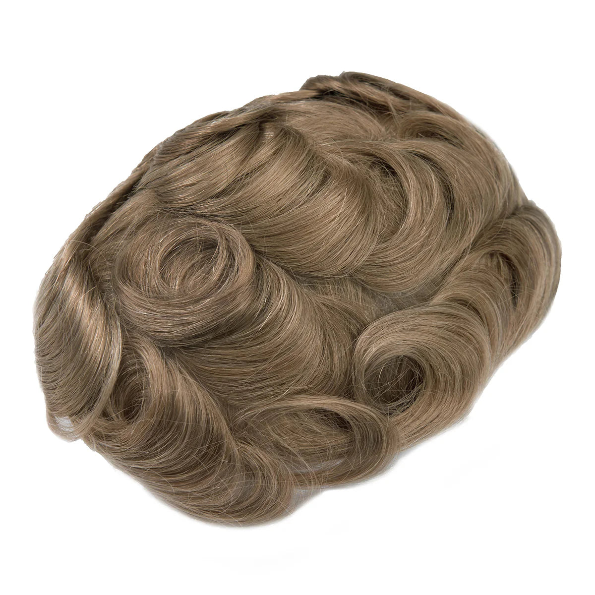KA025 Men Toupee Lace Base French Lace Front and Top with Skin Base