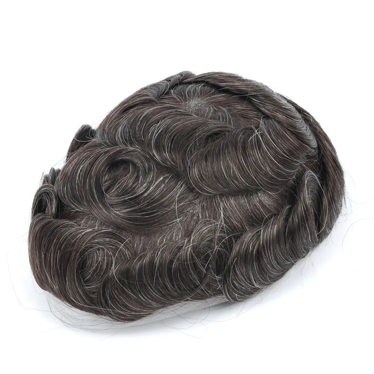 KA016 Men Toupee Skin Base Injected Durable Skin 0.12mm Wave | Highly Durable & Natural Appearance