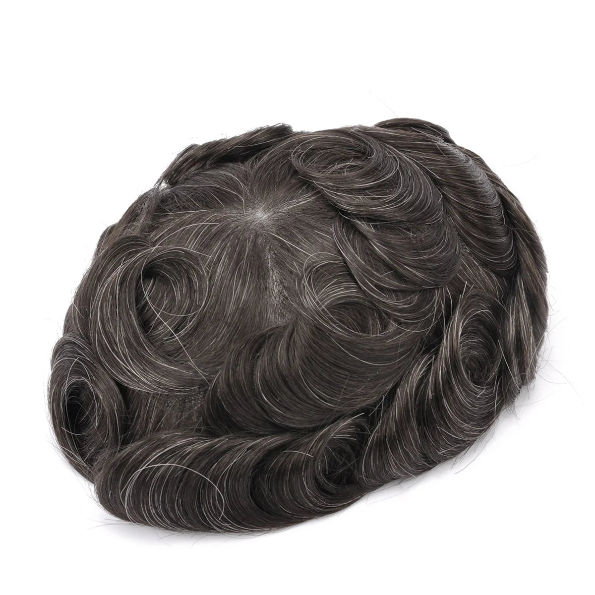 KA016 Men Toupee Skin Base Injected Durable Skin 0.12mm Wave | Highly Durable & Natural Appearance