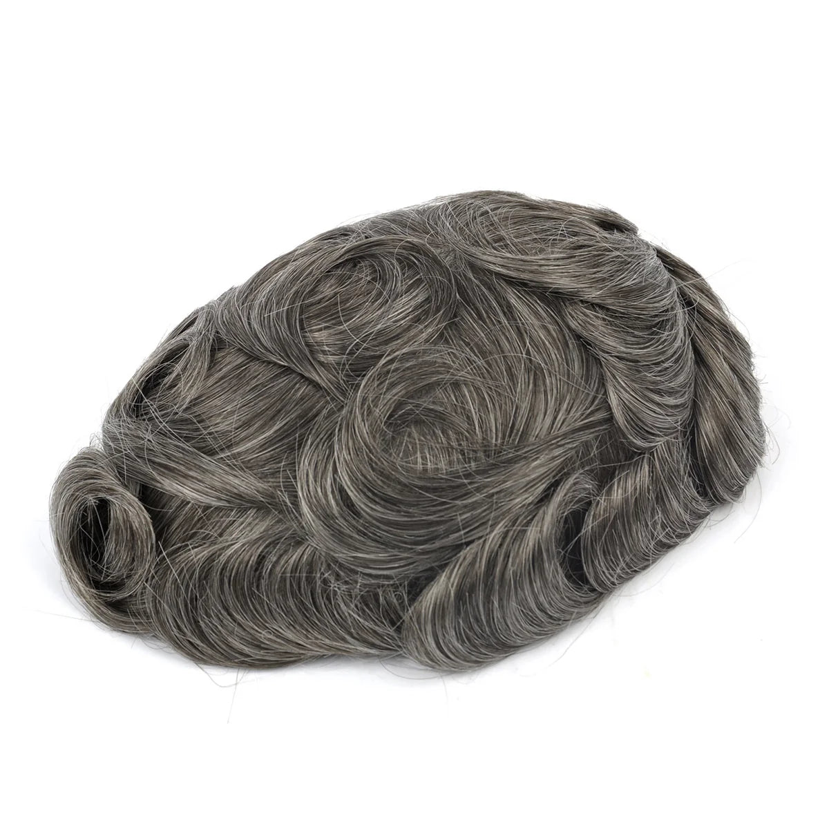 KA025 Men Toupee Lace Base French Lace Front and Top with Skin Base