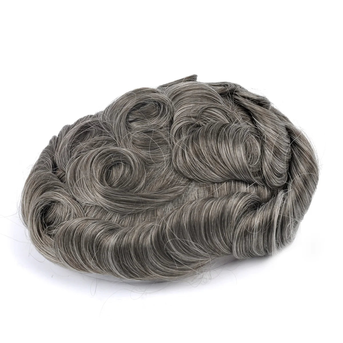 KA025 Men Toupee Lace Base French Lace Front and Top with Skin Base