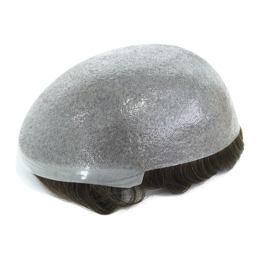 KA001 Men Toupee-Skin Base 0.06mm
