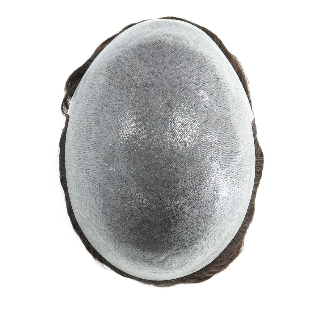 KA001 Men Toupee-Skin Base 0.06mm