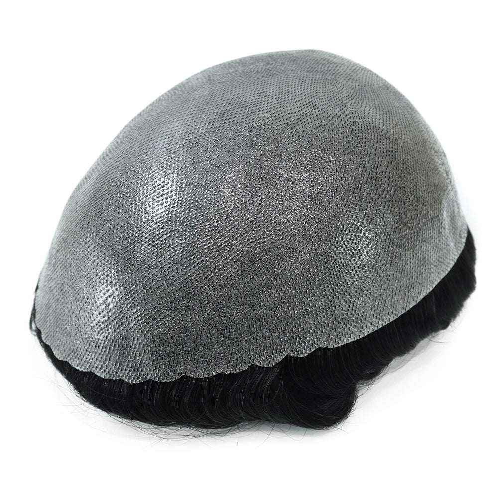 KA015 Men Toupee-The most Durable Skin Base 0.12-0.14mm Wave