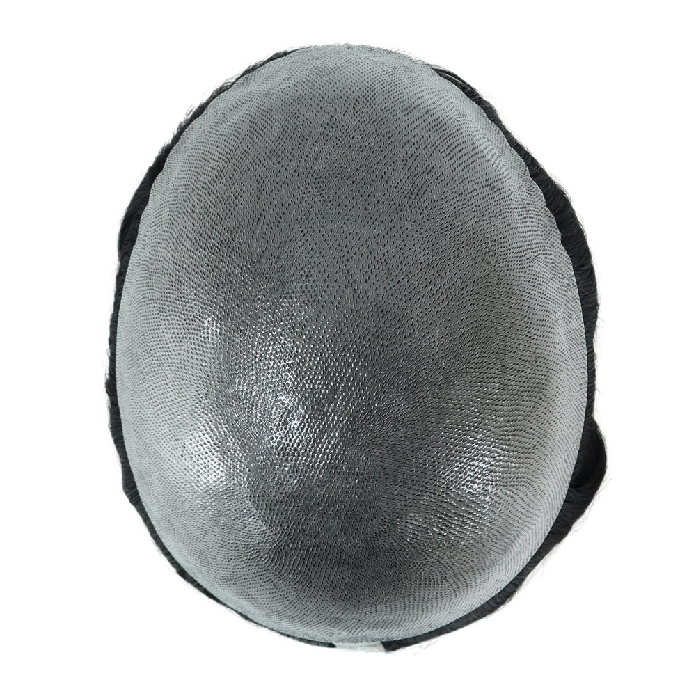 KA015 Men Toupee-The most Durable Skin Base 0.12-0.14mm Wave