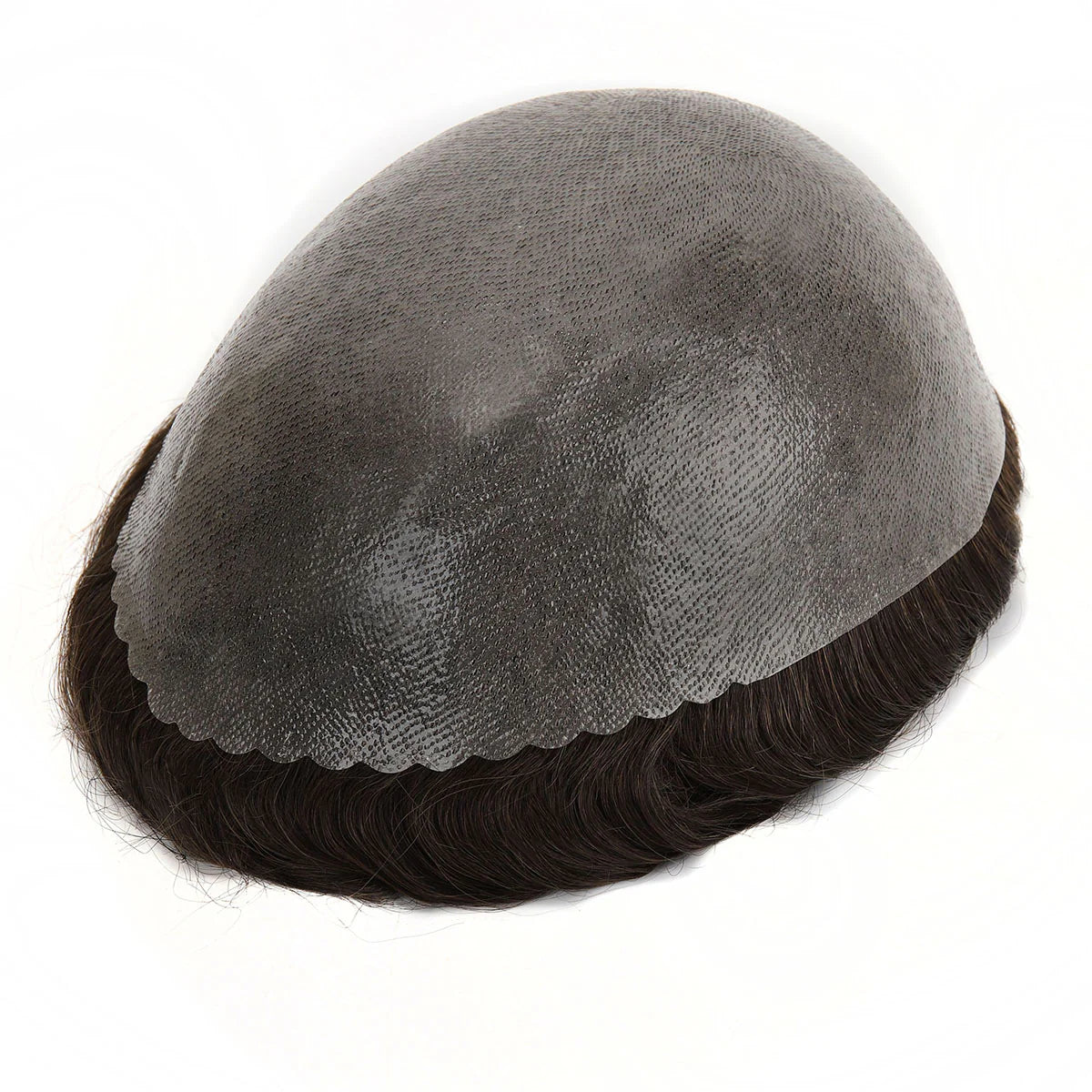 KA016 Men Toupee Skin Base Injected Durable Skin 0.12mm Wave | Highly Durable & Natural Appearance