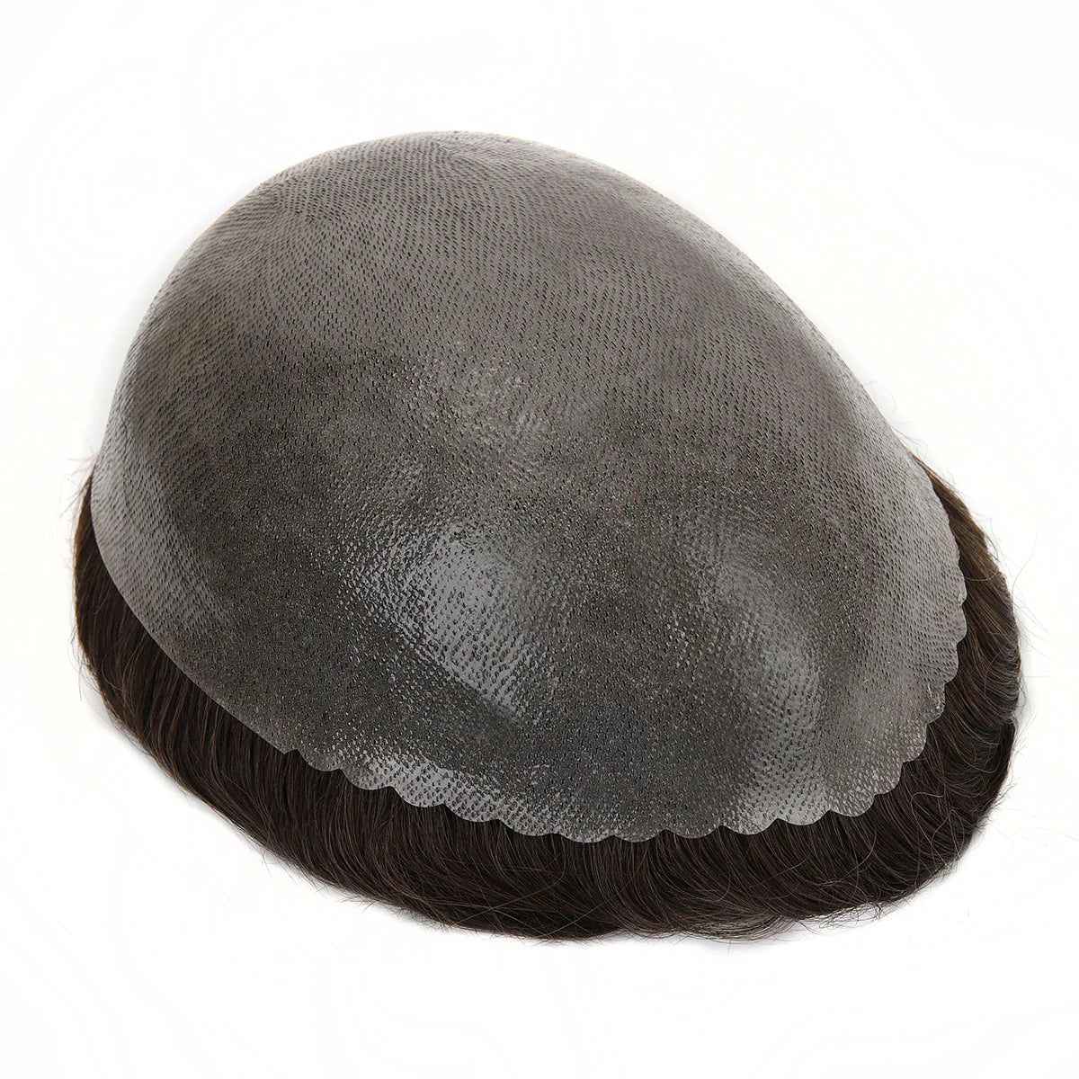 KA016 Men Toupee Skin Base Injected Durable Skin 0.12mm Wave | Highly Durable & Natural Appearance