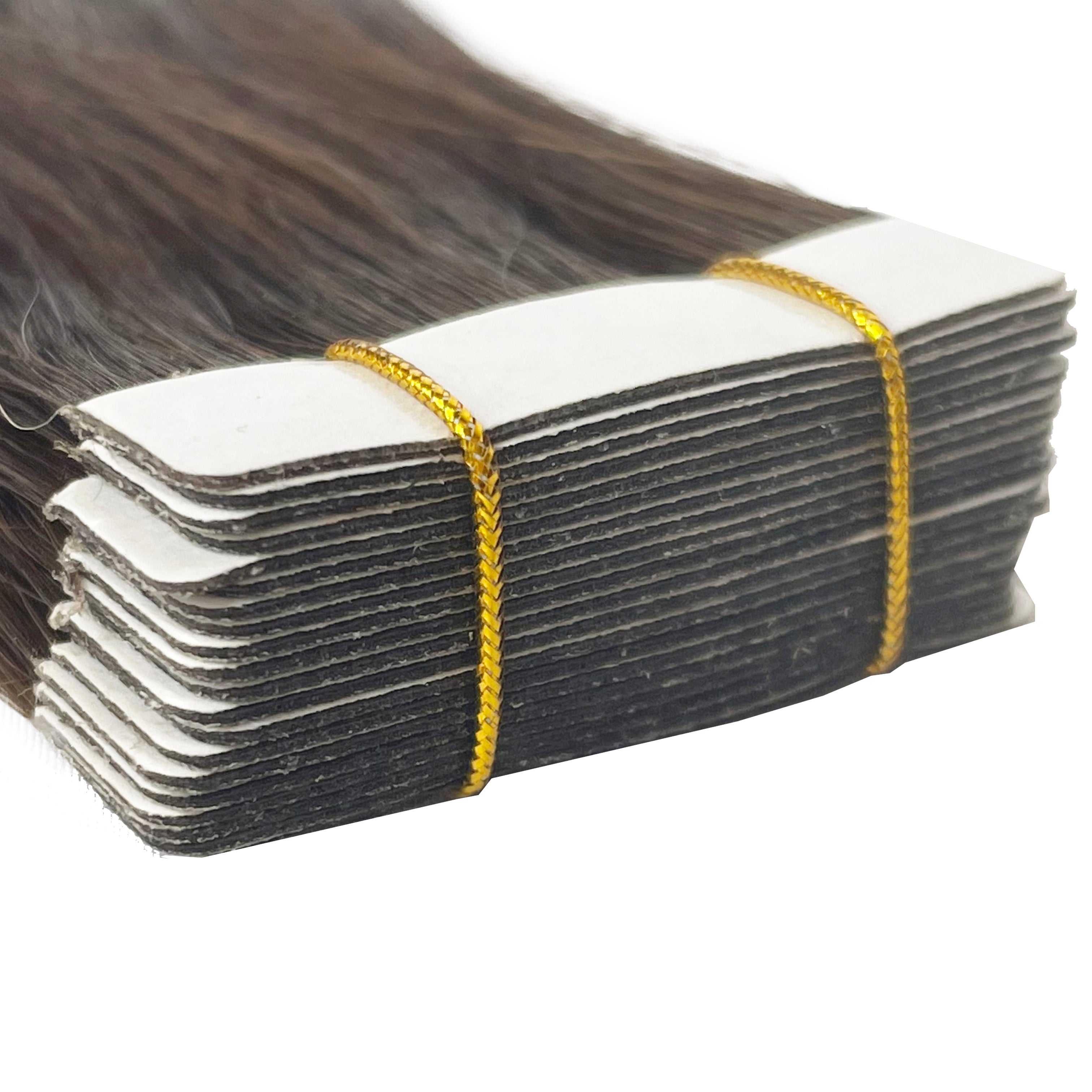 10A/8A Straight Tape-In Human Hair Extension Color