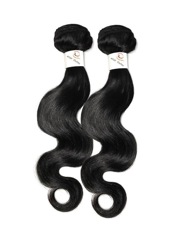 5A Brazilian 2 Bundle Body Wave Virgin Human Hair w/ 360 Lace Frontal - eHair Outlet