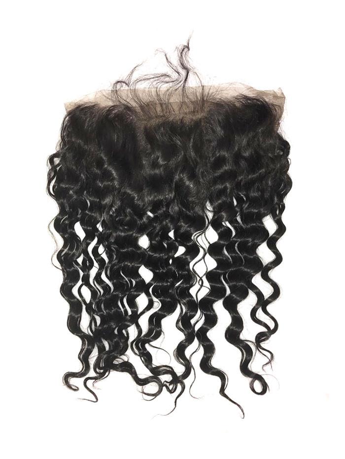 8A Malaysian 2 Bundle Deep Wave Virgin Human Hair w/ 360 Lace Frontal - eHair Outlet