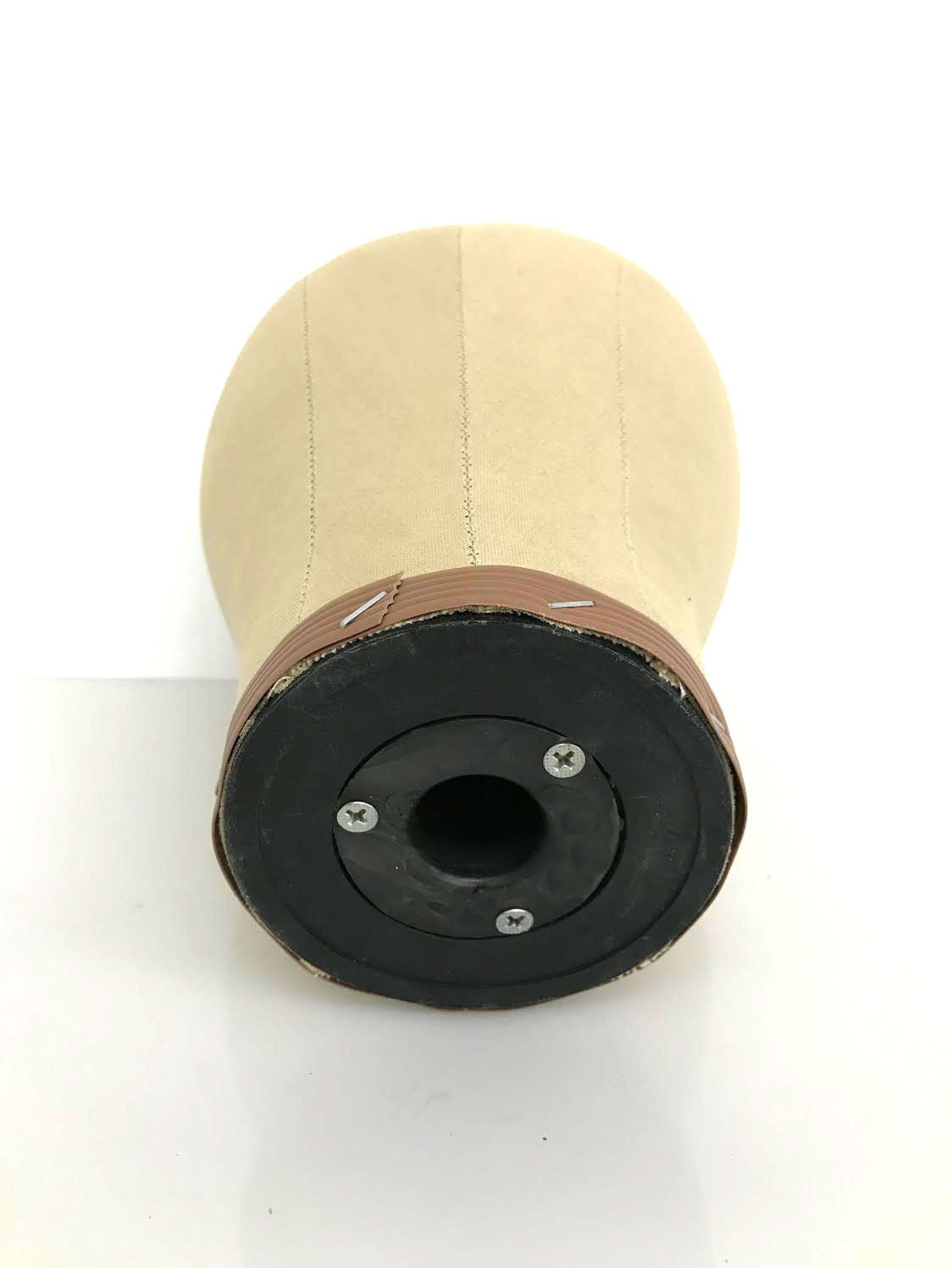 Canvas Wig Block Mannequin Head Display - eHair Outlet