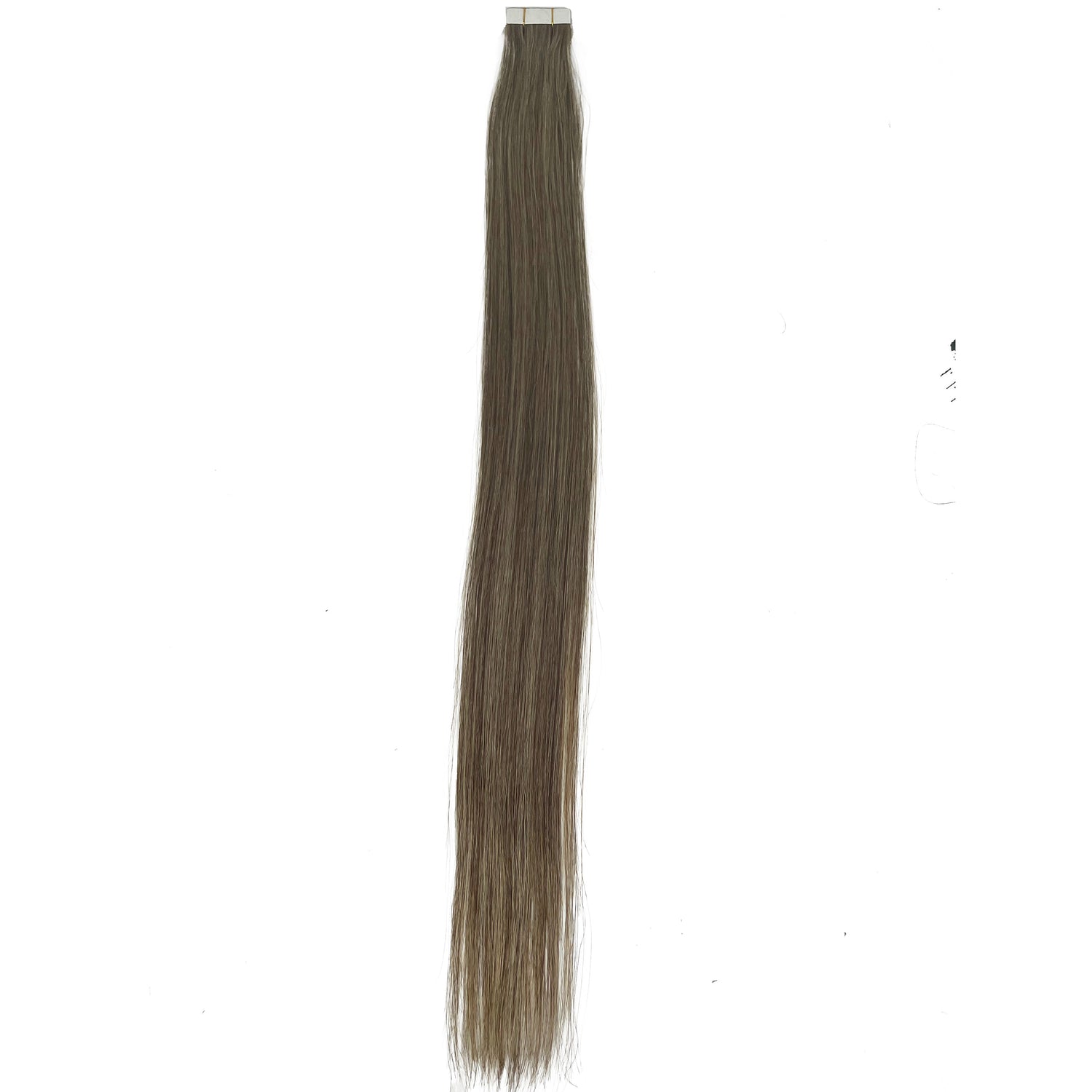 Extensión de cabello humano recto con cinta 10A, color n.º 4/613