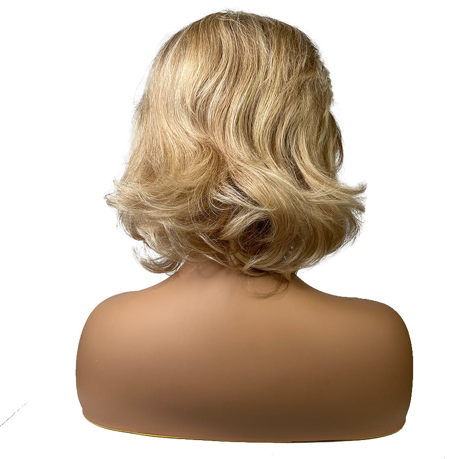 Machine Made Wave Human Hair Wigs