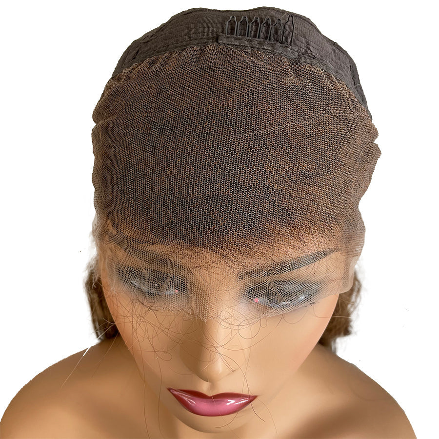 Swiss 8A Malaysian Body Wave FULL Lace Frontal Human Hair Wig