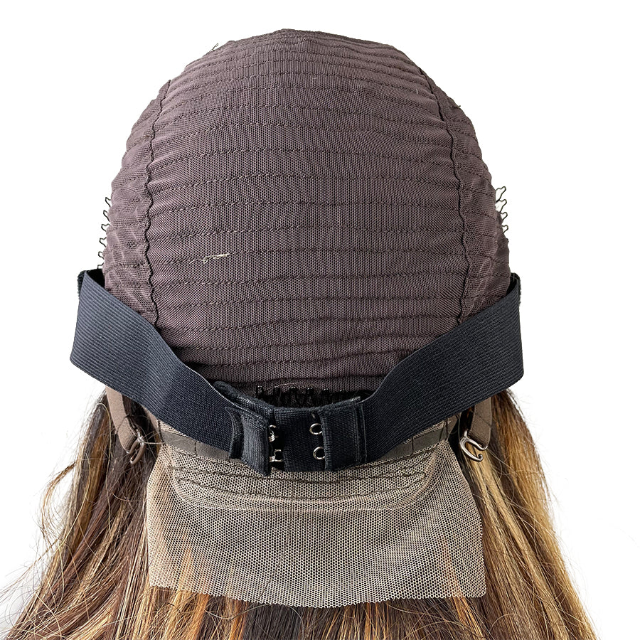 8A Loose Wave Swiss Lace FULL Frontal Wig