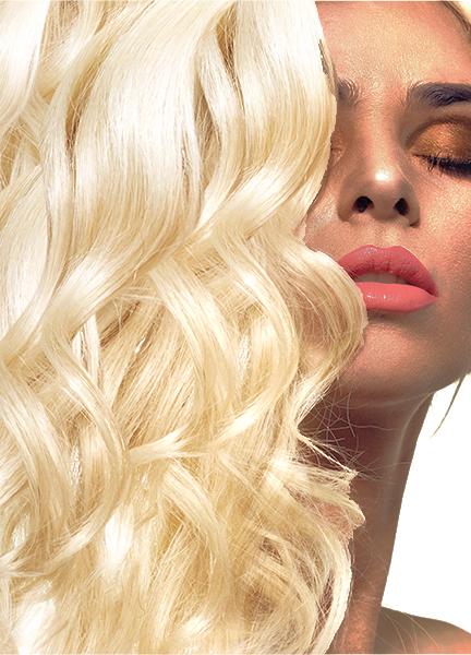 9A Extensión del cabello humano de la onda del cuerpo de Malasia Rubio platino