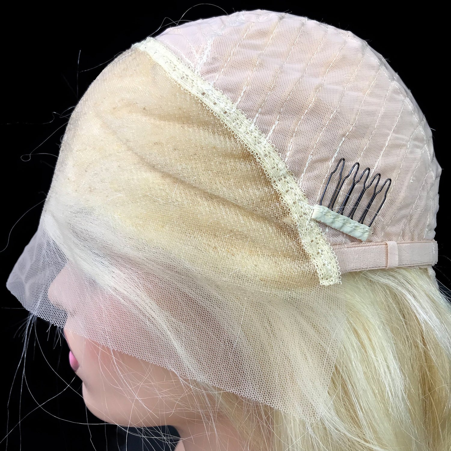 Recto 13 "X 6" Encaje Frontal Bob Peluca Rubio