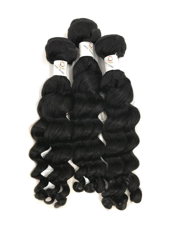8A Malaysian 3 Bundle Set Sea Wave Virgin Human Hair Extension 300g - eHair Outlet