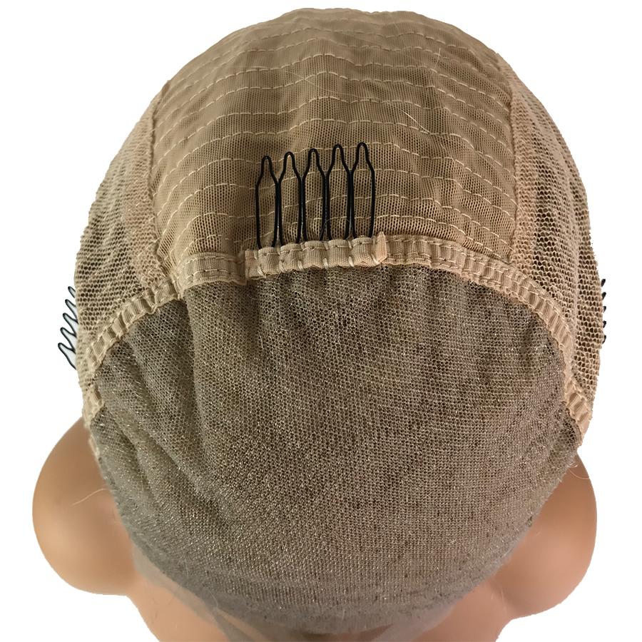 Recto 13 "X 6" Encaje Frontal Bob Peluca Rubio Ceniza