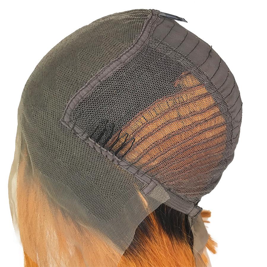 Recto 13 "X 6" Encaje Frontal Bob Peluca 1B/27