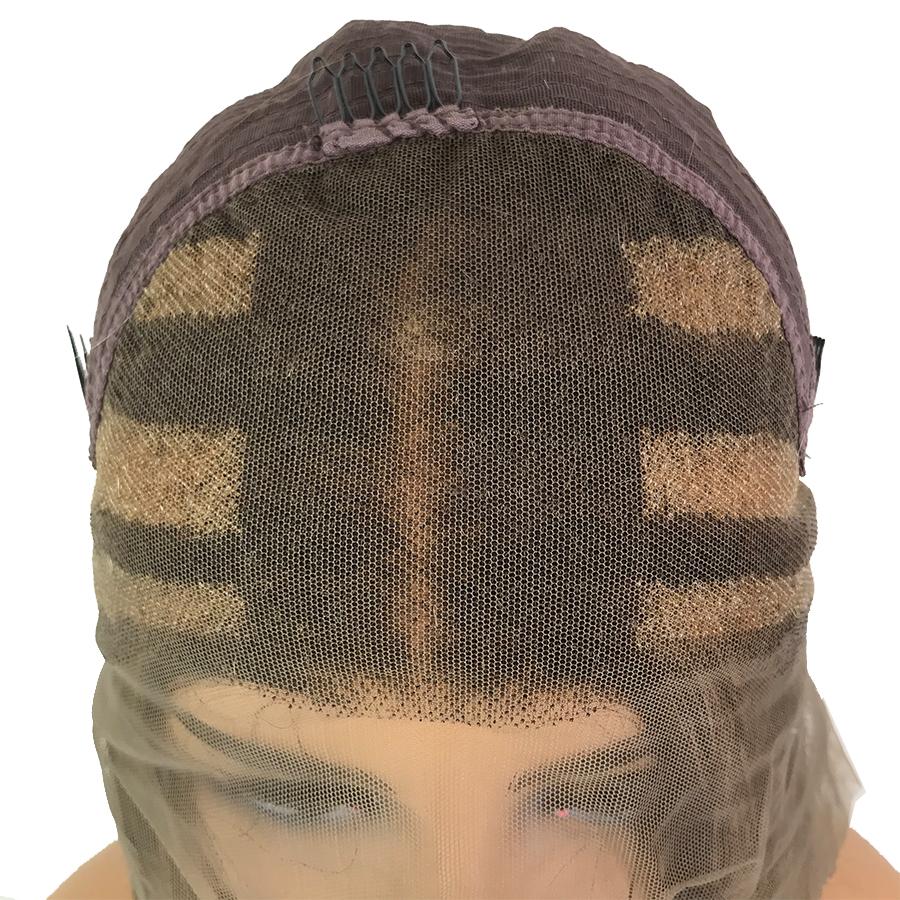 Peluca Bob recta de 13"X4" con encaje frontal