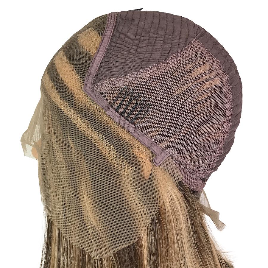 Peluca Bob recta de 13"X4" con encaje frontal