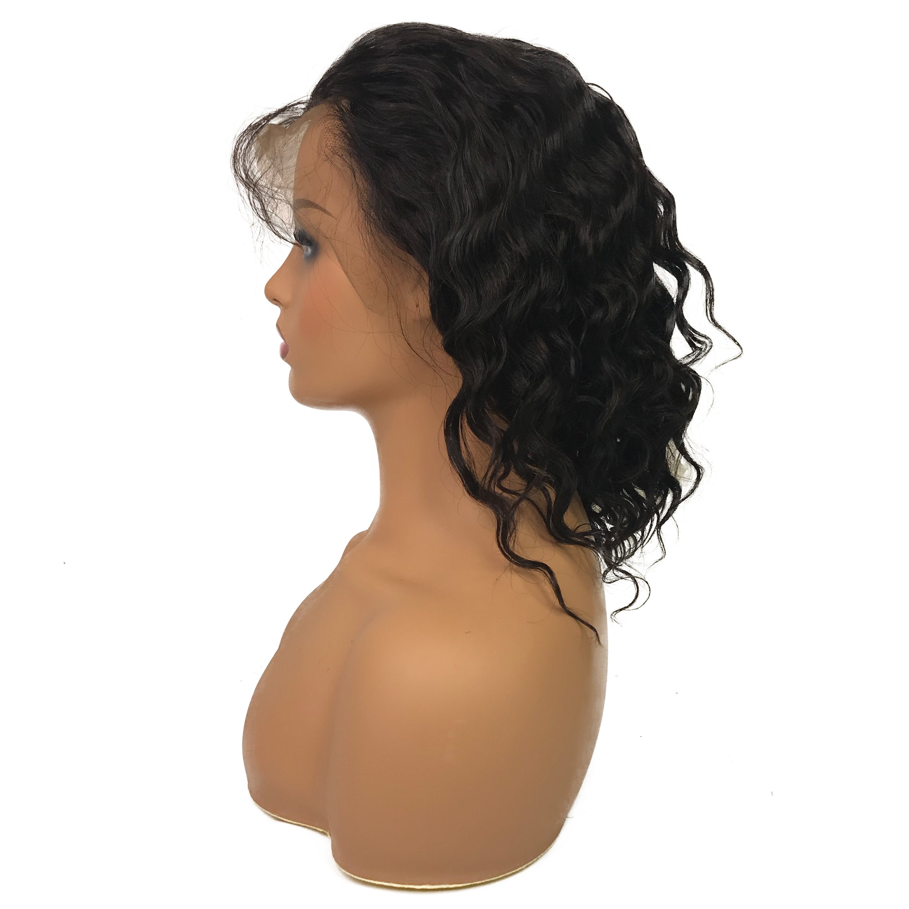 Loose Wave 13"X 4"Lace Frontal Bob Wig Natural