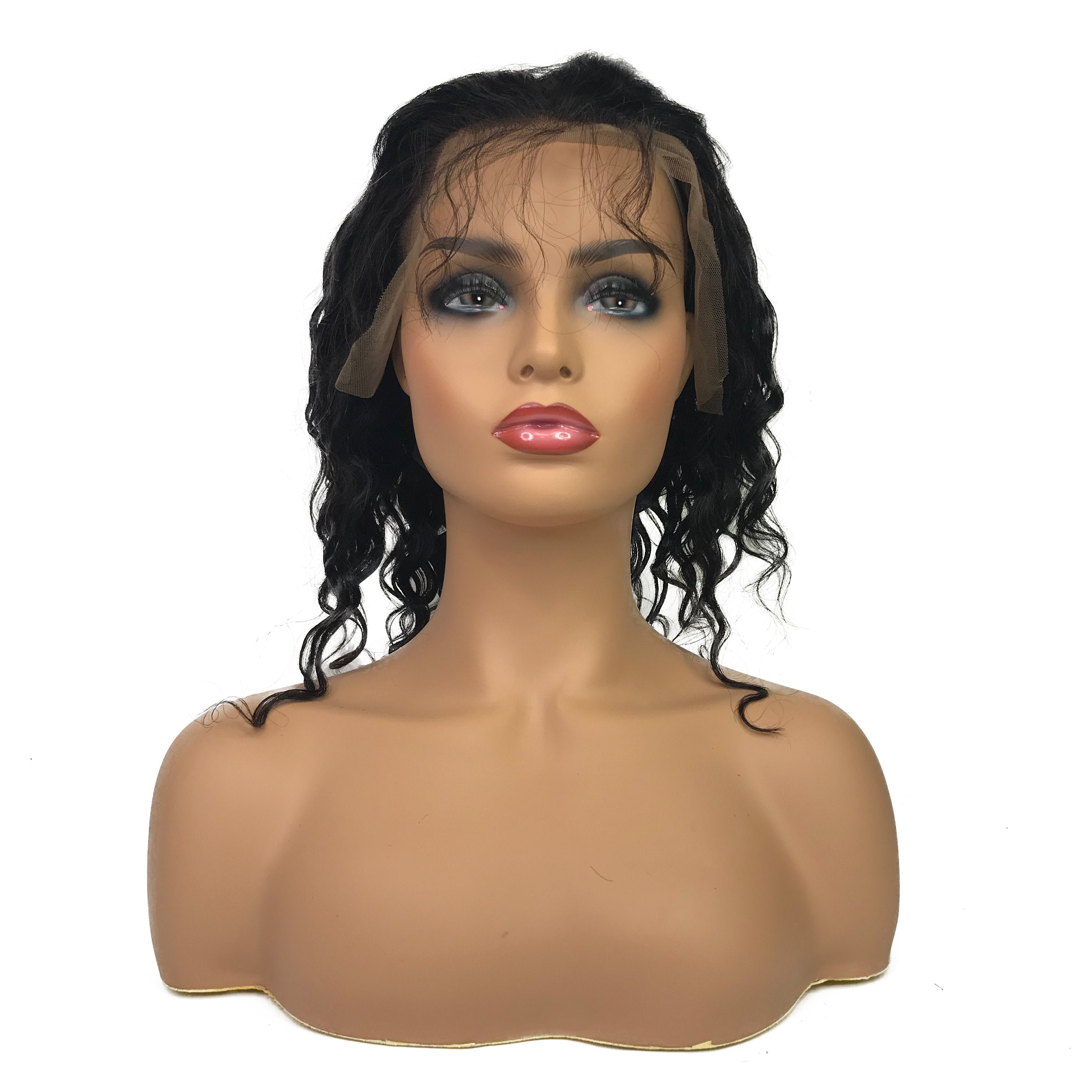 Loose Wave 13"X 4"Lace Frontal Bob Wig Natural