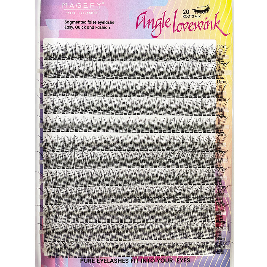 DIY Lash Cluster Mixed Length