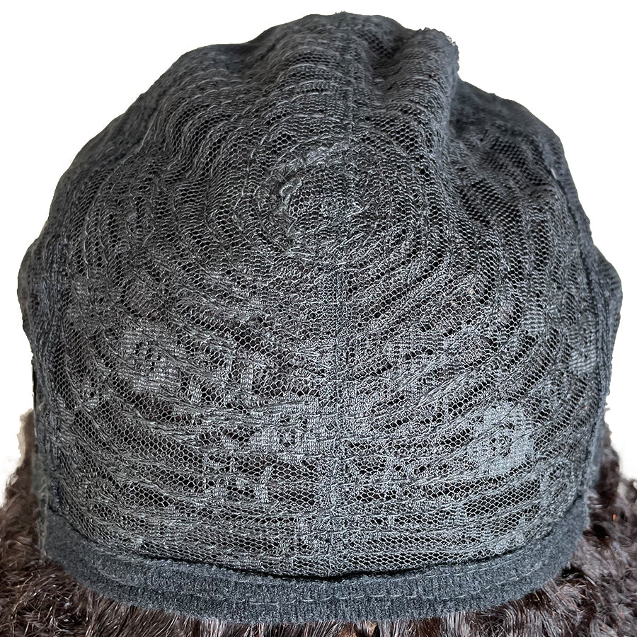 Pelucas de cabello humano rizado a máquina