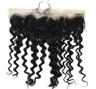 Swiss Transparent Remy 13"x4" Deep Wave  Lace Frontal
