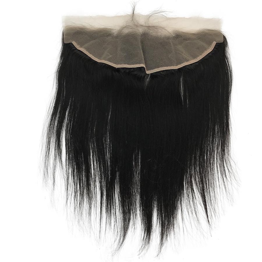 Frontal de encaje recto Remy transparente suizo de 13"x4"