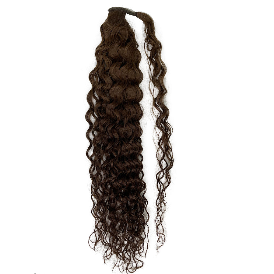 Cola de caballo ondulada