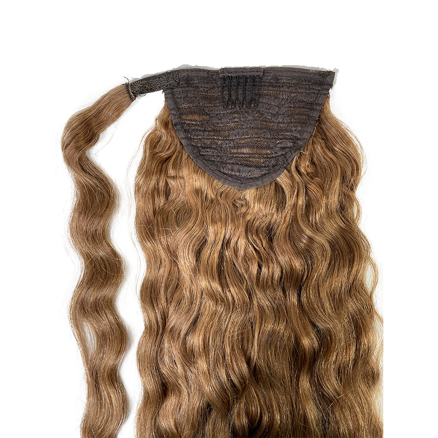 Cola de caballo ondulada