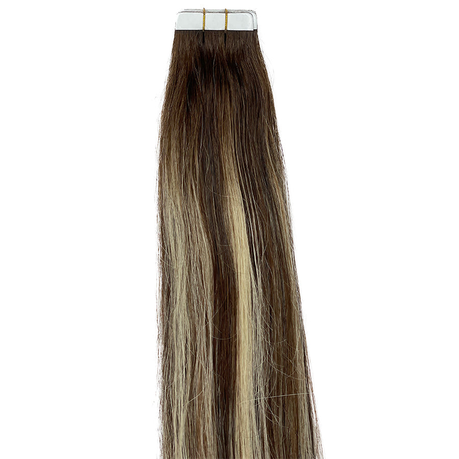 Extensión de cabello humano con cinta recta 8A Color T