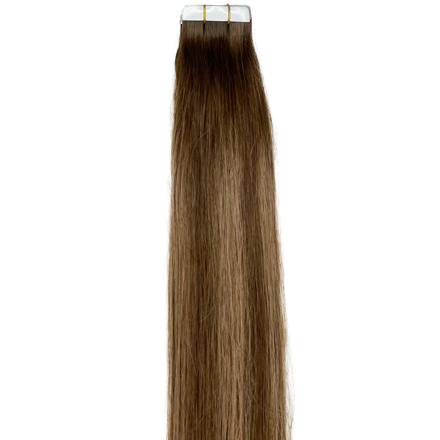 Extensión de cabello humano con cinta recta 8A Color T