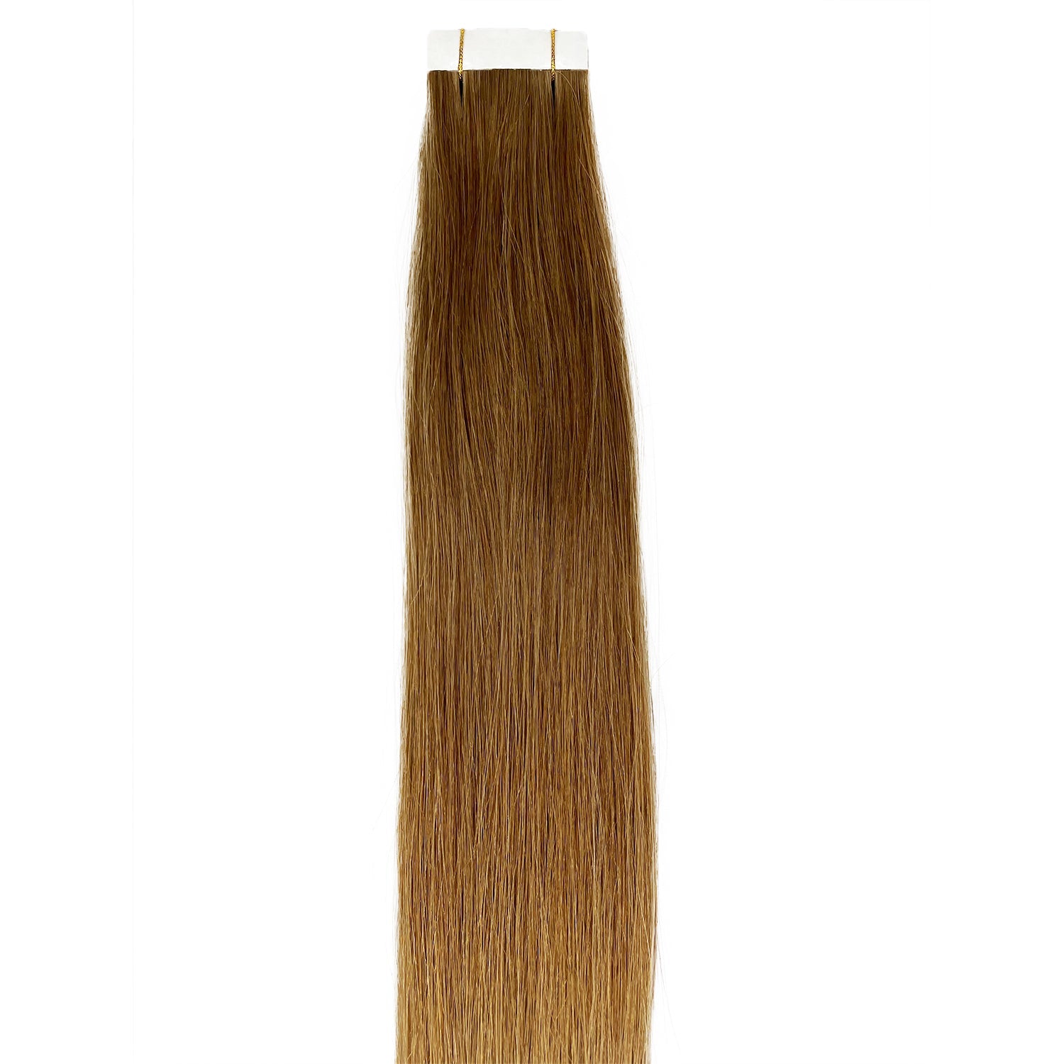 Extensión de cabello humano con cinta recta 10A, color n.º 6