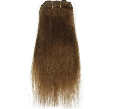 10" Yaki Straight Human Hair Extension Color #27