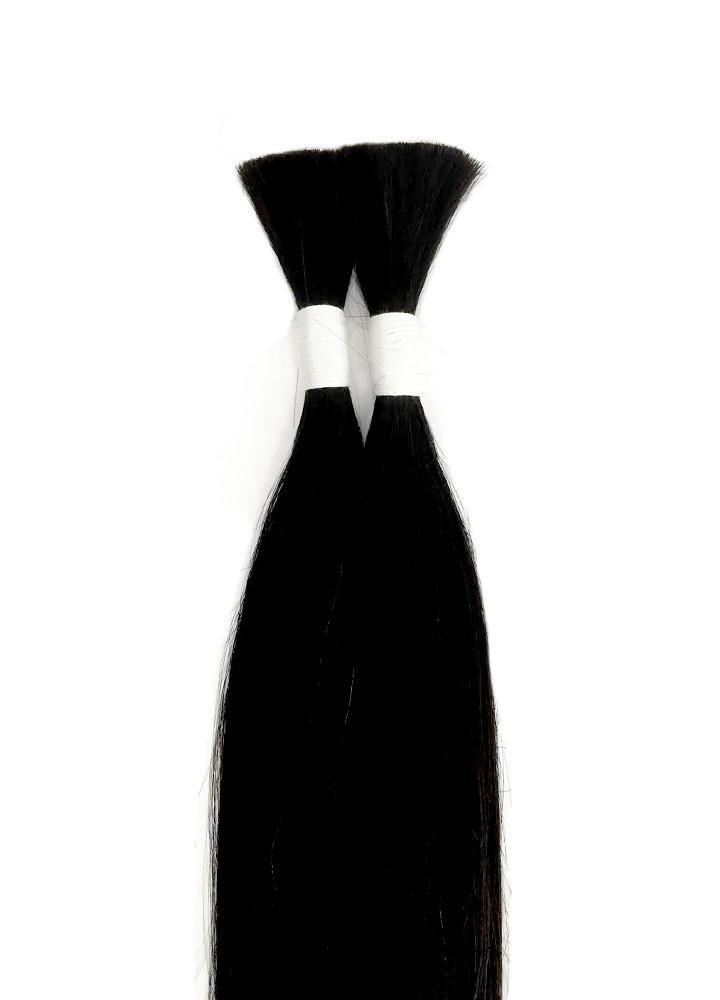 8A Malaysian Virgin Bulk Straight Human Hair Extension - eHair Outlet
