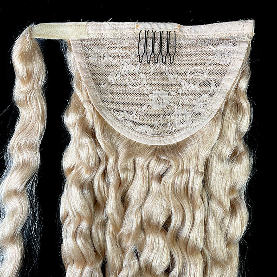 Cola de caballo ondulada