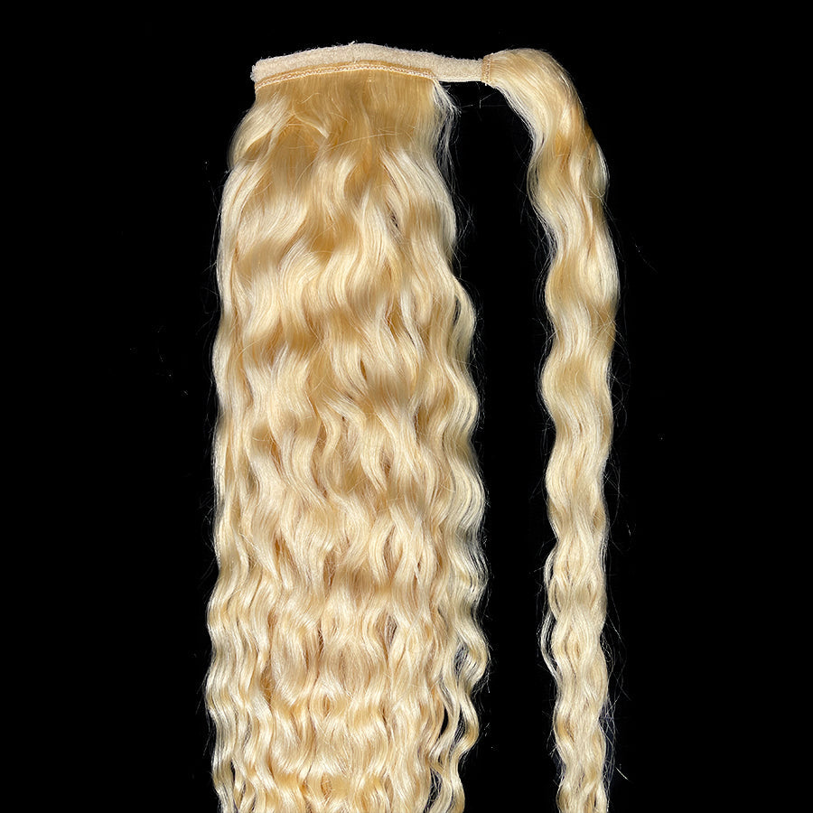 Cola de caballo ondulada