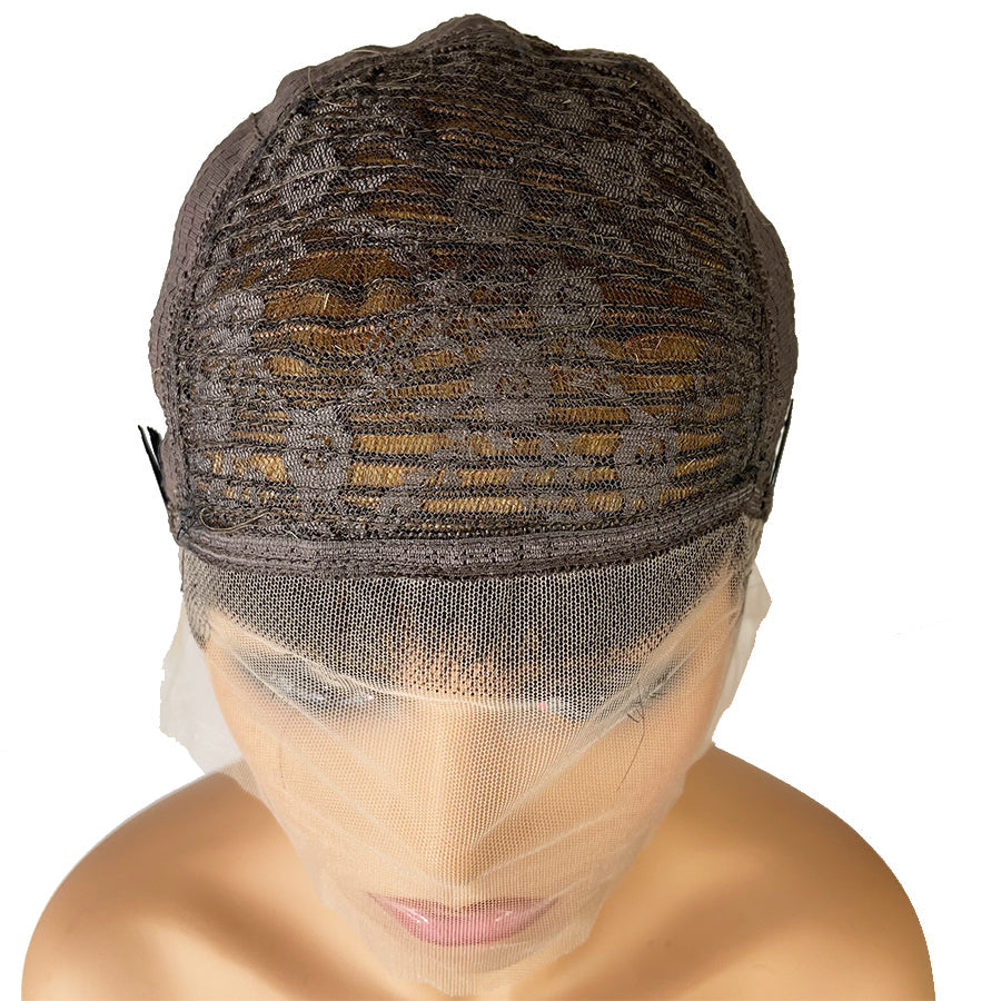 Pelucas cortas de cabello humano de onda profunda