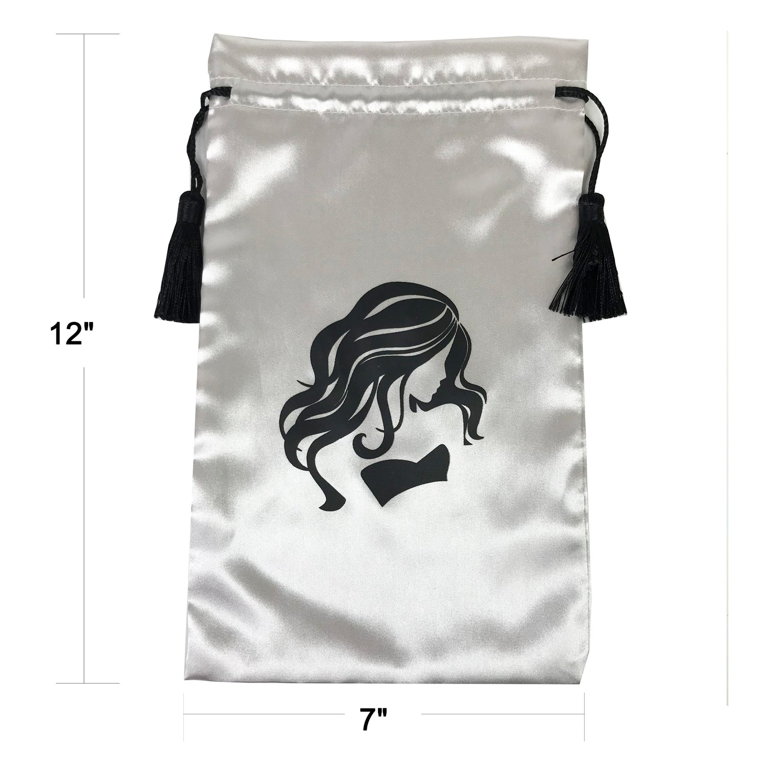 Bolsas de embalaje de peluca sedosa pequeñas