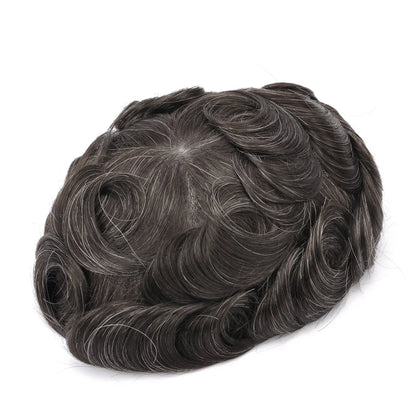 Men Toupee-Lace Base-FRENCH LACE